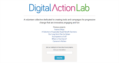 Desktop Screenshot of digitalactionlab.org